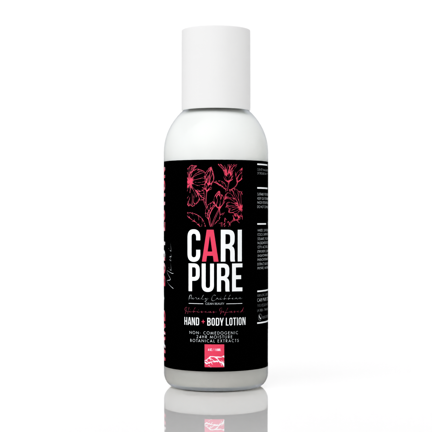 Hibiscus Infused Hand + Body Lotion- Mini 4oz