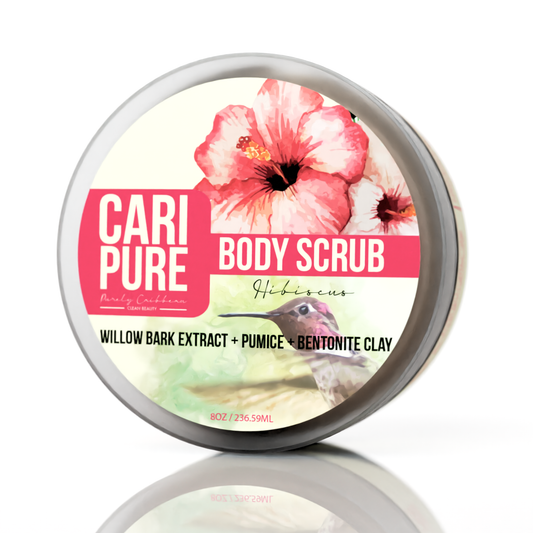 Hibiscus Infused Body Scrub 8oz